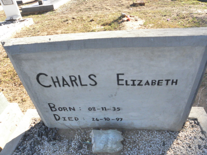 CHARLS Elizabeth 1935-1997