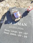 SAAIMAN Louisa nee VOS 1918-2003