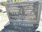 PLESSIS Johannes, Du 1958-2003 :: DU PLESSIS Lionel 1977-2011