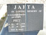 JAFTA Piet 1936-2003