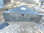 KUHN Alida, nee FERREIRA 1968-2000