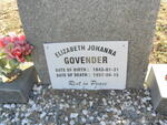 GOVENDER Elizabeth Johanna 1943-1997