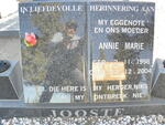 JOOSTE Annie Marie 1958-2004