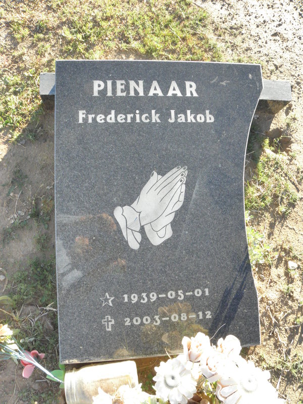 PIENAAR Frederick Jakob 1939-2003