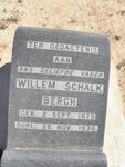 BERGH Willem Schalk 1875-1936
