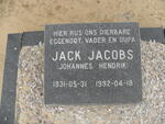 JACOBS Johannes Hendrik 1931-1992