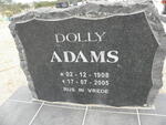 ADAMS Dolly 1908-2005