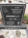 ERASMUS J.F. 1928-2006