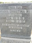 NEL Maria Christina nee STOMAN 1886-1952