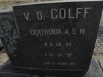 COLFF Gertruida A.S.M., v.d. 1909-1990