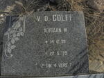 COLFF Adriaan M., v.d. 1909-1979