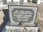 MARITZ Elizabeth Johanna Maria 1893-1984