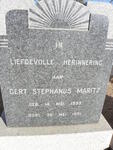 MARITZ Gert Stephanus 1933-1951