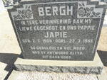 BERGH Japie 1908-1965
