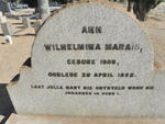 MARAIS Ann Wilhelmina 1908-1952