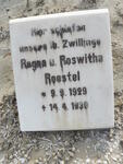 ROESTEL Ragna 1929-1930 :: ROESTEL Roswitha 1929-1930
