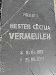 VERMEULEN Hester Cecilia 1918-2001