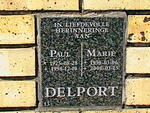 DELPORT Paul 1925-1998 & Marie 1930-2000