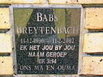 BREYTENBACH Babs 1930-2002