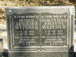 WEPENER Petrus Arnoldus 1910-1987 & Hercoliena Johanna 1925-1998