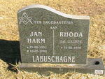 LABUSCHAGNE Jan Harm 1937-2000 & Rhoda CLAASSEN 1938-