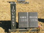 JOUBERT Gawie 1953-2007 & Hester 1952-2000