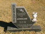 BENADÉ Annelize 1973-1999