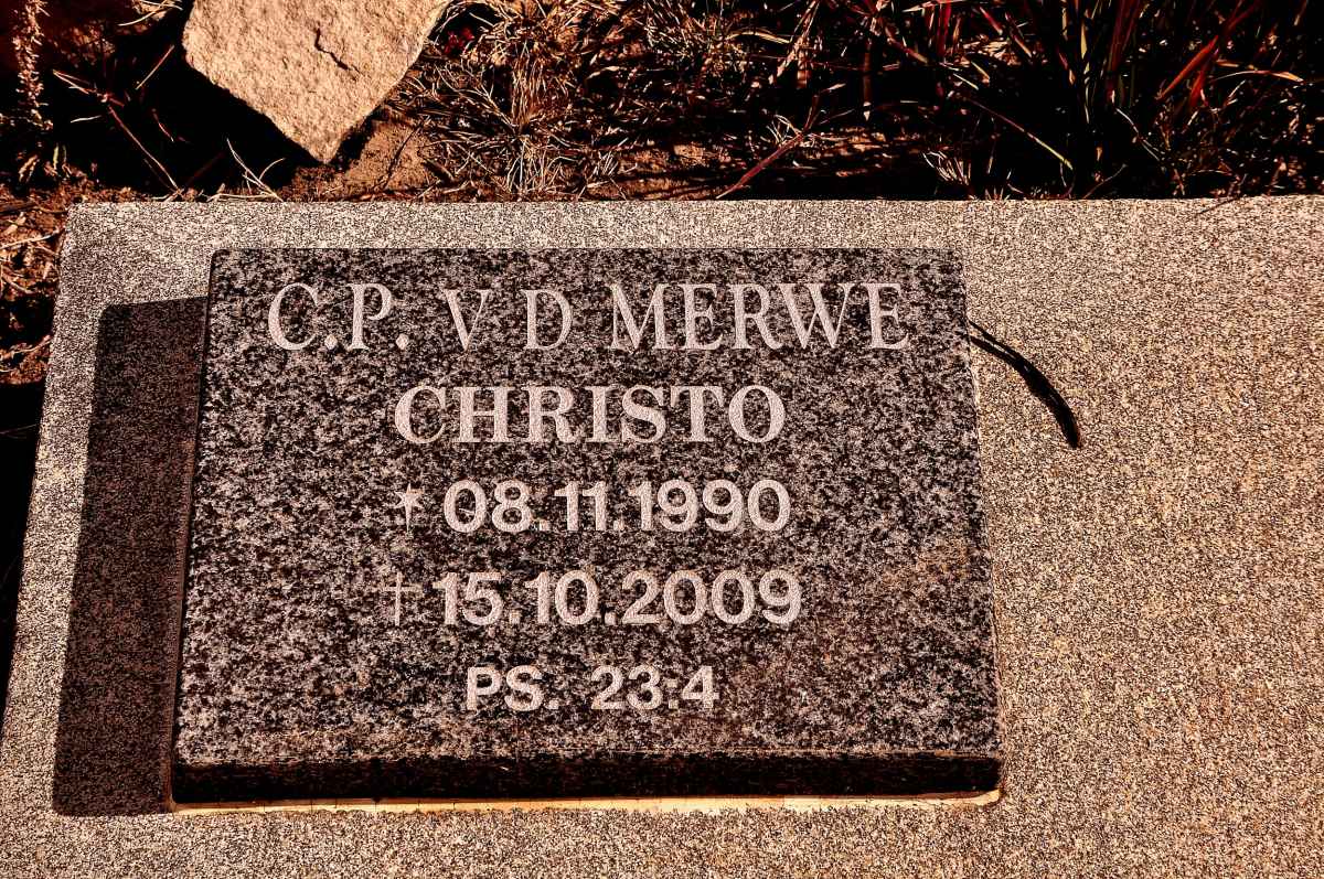 MERWE C.P., v.d. 1990-2009  