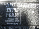 RENSBURG Tippie, Janse van 1952-2007