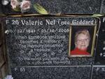 NEL Valerie nee GODDARD 1941-2008