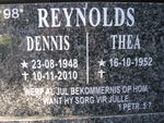 REYNOLDS Dennis 1948-2010 & Theo 1952-