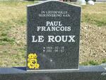 ROUX Paul Francois, le 1954-2011