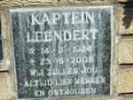 LEENDERT Kaptein 1924-2006