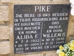 PIKE Willem G. 1930-2005 & Alida E. 1932-2000