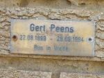 PEENS Gert 1899-1984