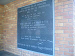 13. Memorial Plaque for the ABW Concentration Camp victims