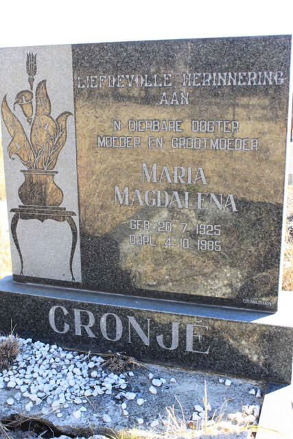 CRONJE Maria Magdalena 1925-1985