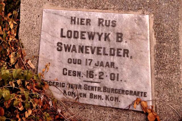 SWANEVELDER Lodewyk B. -1901