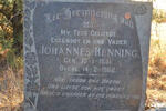 ASWEGEN Johannes Henning, van 1881-1962