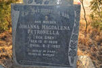 ASWEGEN Johanna Magdalena Petronella, van nee GREY 1896-1982
