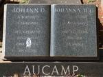 AUCAMP Johan D. 1904-1987 & Johanna H.C. 1910-1997