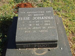 PLOOY Elsie Johanna, du 1909-1984