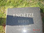 KNOETZE Rufus 1925-1980