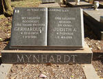 MYNHARDT Gerhardus F. 1906-1981 & Judith A. 1908-1995