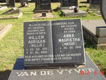 VYVER Willem Adriaan, van de 1931-2002 & Anna Magrietha 1938-