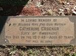 CROCKER Catherine -1949