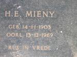 MIENY H.E. 1903-1969