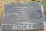 MOCKE Anna Maria Magdalena 1923-1975