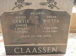 CLAASSEN Pieter 1915-1980 & Gertie WIESE 1911-1980