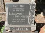 OLIVIER Benjamin Immanuel 1904-1977
